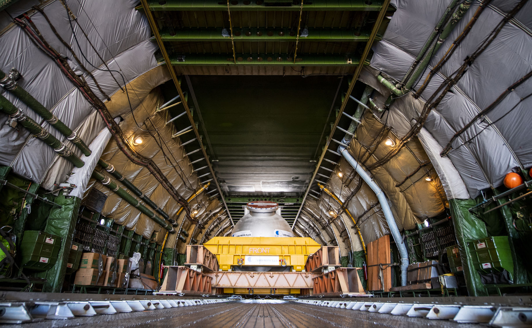 Russian Cargo Jet at Airport, 9.16